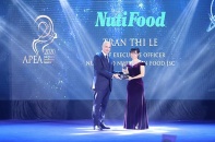 NutiFood lập “hat-trick” với 3 giải thưởng doanh nghiệp và lãnh đạo xuất sắc châu Á 