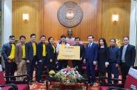 Công Phượng và đồng đội chung tay ủng hộ miền Trung khắc phục thiệt hại sau bão