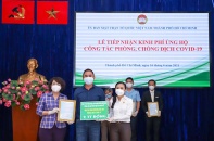 Quỹ Phát triển tài năng Việt tiếp sức tâm dịch TP.HCM