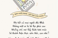 Mong muốn về cuộc sống khỏe mạnh của trẻ em trong mùa dịch qua góc nhìn hội họa