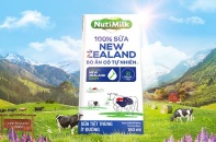 Nutifood hợp tác đưa 100% sữa New Zealand bò ăn cỏ tự nhiên về Việt Nam