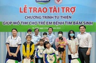 Gần 1.300 bệnh nhân nghèo đã được Vinamilk hỗ trợ phẫu thuật tim và mắt