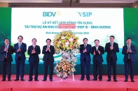 BIDV và VSIP ký Hợp đồng tín dụng tài trợ xây dựng VSIP III – Bình Dương