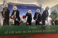 Dự án Lumière Boulevard của Masterise Homes chính thức cất nóc 