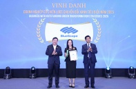 NS BlueScope Vietnam tiếp tục là Doanh nghiệp có chiến lược chuyển đổi xanh tiêu biểu năm 2025