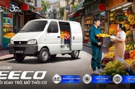 Suzuki giới thiệu mẫu xe tải van mới Suzuki EECO tại Việt Nam