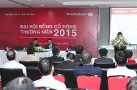 ĐHCĐ Techcombank: Đặt mục tiêu đạt 2.000 tỷ đồng lợi nhuận năm 2015