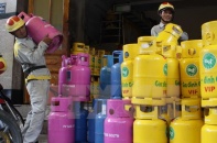 Giá gas tăng nhẹ 1.500 đồng/bình 12kg từ hôm nay
