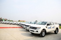 75 chiếc Ford Ranger XL gia nhập lực lượng cảnh sát Việt Nam