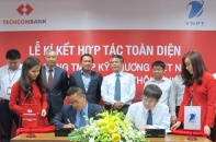 Techcombank hợp tác toàn diện với VNPT
