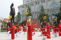 Khánh thành Tượng đài Chủ tịch Hồ Chí Minh tại Thành phố Hồ Chí Minh