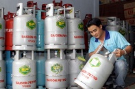 Từ hôm nay, giá gas giảm thêm 14.000 đồng/bình 12kg