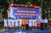 Giải bóng đá giao hữu Vedan - Liên quân Báo chí