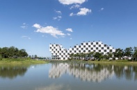 Toàn cảnh tòa nhà xanh có thiết kế độc đáo tại Đại học FPT