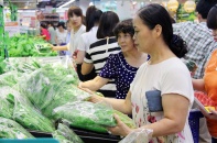 Rau sạch VinEco có mặt trên toàn hệ thống VinMart