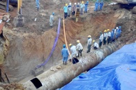 Đề xuất cơ chế đặc thù làm đường ống dẫn nước sạch sông Đà số 2