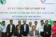 FrieslandCampina Việt Nam: Vì môi trường Việt Nam xanh