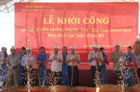 Đầu tư 489 tỷ đồng xây dựng tuyến đường qua Nhà máy lọc dầu Vũng Rô