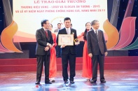 VietinBank nhận giải “Thương hiệu vàng, logo và slogan ấn tượng 2015”