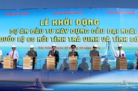 Khởi động dự án đầu tư xây dựng Cầu Đại Ngãi trị giá trên 5.700 tỷ đồng