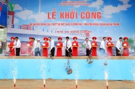 Khởi công xây dựng cầu vượt tại nút giao Ô Đông Mác - Nguyễn Khoái