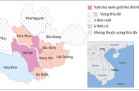 [Infographics] Quy hoạch mới nhất xây dựng Vùng Thủ đô