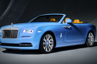 Rolls-Royce Dawn xanh dương tuyệt đẹp với nội thất màu cam