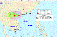 Dự báo thời tiết hôm nay: Bão số 3 đổ bộ vào Hải Phòng - Ninh Bình, mưa lớn toàn miền Bắc