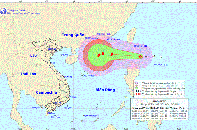 Dự báo thời tiết hôm nay: Bão Aere hình thành, khu vực biển Đông có gió mạnh cấp 8