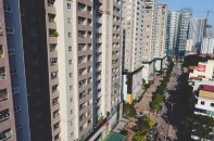 Trục đường Lê Văn Lương - Tố Hữu: 1 km "cõng" 40 toà chung cư cao tầng