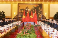 Tổng Bí thư Nguyễn Phú Trọng hội đàm với Tổng Bí thư, Chủ tịch Trung Quốc Tập Cận Bình