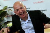 Ông chủ Amazon Jeff Bezos vươn lên thành người giàu nhì thế giới