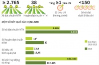 [Infographic] Phấn đấu cả nước có ít nhất 31% xã đạt chuẩn nông thôn mới