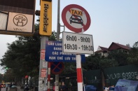 Hà Nội: Cấm taxi hoạt động trên hàng loạt tuyến phố