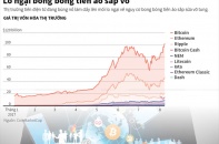 [Infographic] Lo ngại bong bóng tiền ảo sắp vỡ
