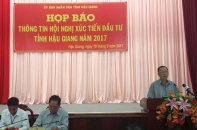Hậu Giang tổ chức Hội nghị Xúc tiến đầu tư vào ngày 28/9