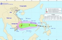 Dự báo thời tiết: Áp thấp nhiệt đới trên Biển Đông có thể mạnh lên thành bão