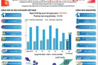 [Infographic] Quan hệ Đối tác chiến lược Việt Nam - Singapore
