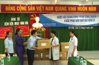 Dược Hậu Giang đồng hành, hỗ trợ các đơn vị y tế miền Trung 