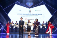 Hanwha Life Việt Nam - Top 10 doanh nghiệp phát triển bền vững Việt Nam 2017