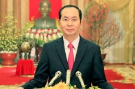 Chủ tịch nước Trần Đại Quang chúc Tết, Xuân Mậu Tuất - 2018 