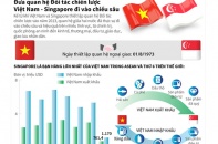 [Infographic] Đưa quan hệ Đối tác chiến lược Việt Nam - Singapore đi vào chiều sâu