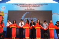 VSIP Hải Dương khánh thành tòa nhà văn phòng, đón nhận chứng chỉ ISO & OHSAS