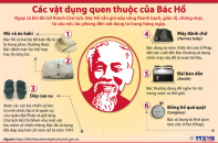 [Infographic] Các vật dụng quen thuộc của Bác Hồ