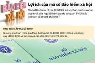 [Infographic] Lợi ích của mã số Bảo hiểm xã hội