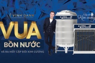 Tập đoàn Tân Á Đại Thành vinh danh “Vua Bồn nước” và ra mắt “cặp đôi Kim cương”