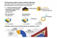 [Infographic] Hàng nghìn container rác nhập khẩu tồn đọng tại các cảng Việt Nam