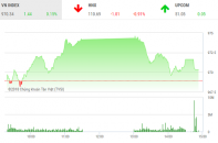 Phiên 10/9: VN-Index may mắn giữ được sắc xanh