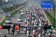 Xe máy vẫn lấn sân, phủ sóng