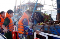 NCSP phối hợp tuần tra bảo vệ an ninh an toàn đường ống dẫn khí dưới biển